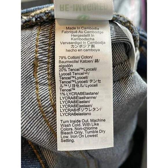 NWOT J Crew Essential Straight Jean in‎ Dark Wash 28 - Picture 5 of 5